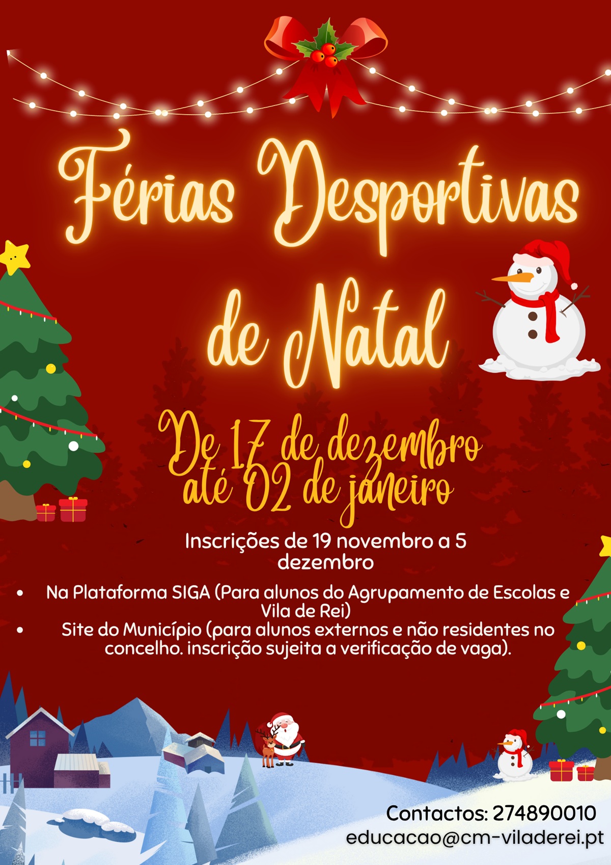 Cartaz alusivo ao evento