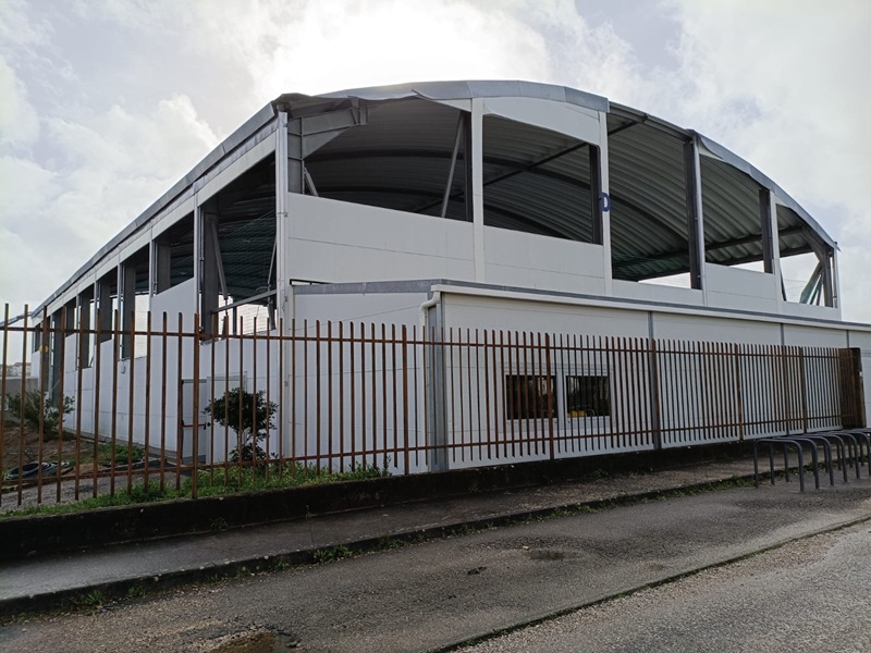 Estragos causados pela tempestade