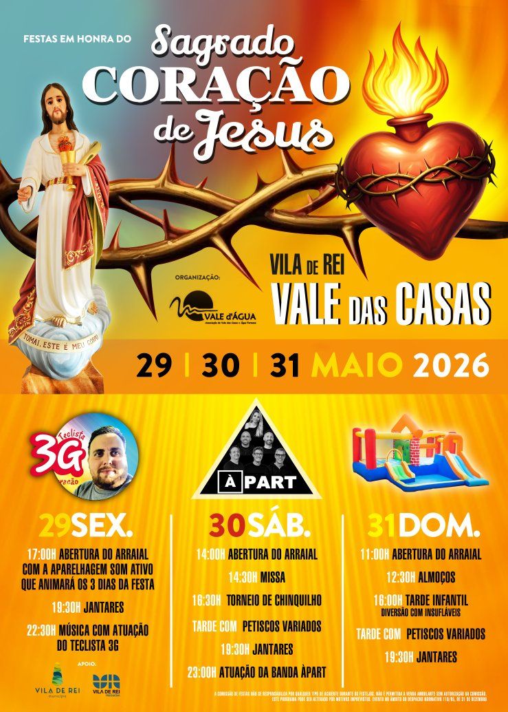 Festa em Honra do Sagrado Coração de Jesus - Vale das Casas