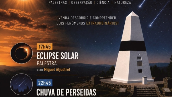 Centro Geodésico de Portugal recebe iniciativa dedicada ao Eclipse Solar e à Chuva de Perseidas