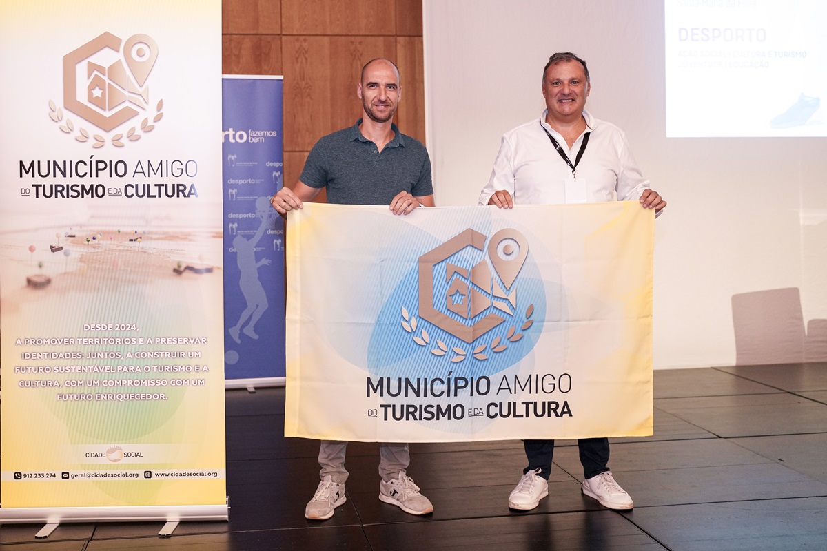 Entrega da bandeira 'Amigo Turismo e Cultura'
