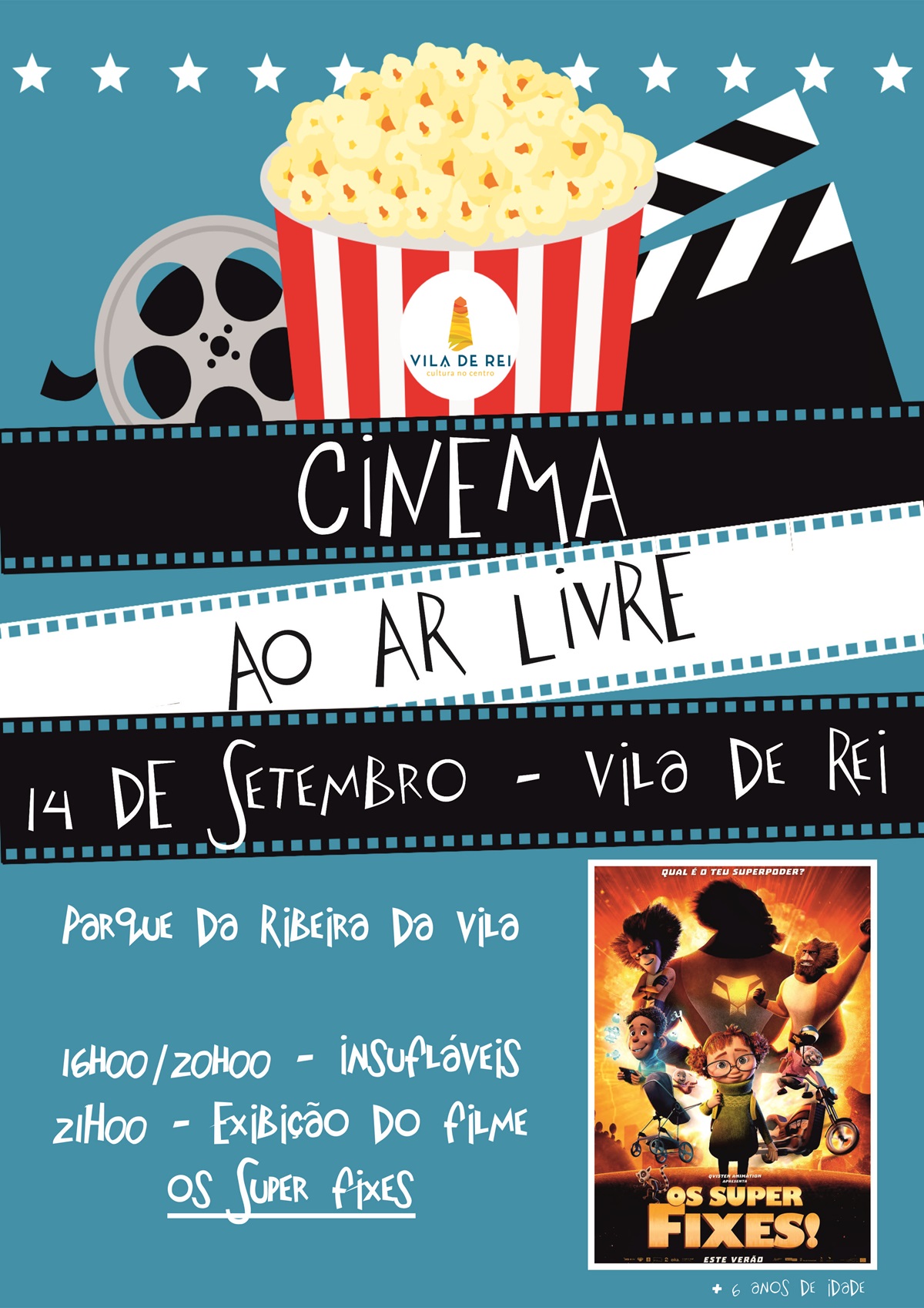 Cartaz Cinema Vila de Rei