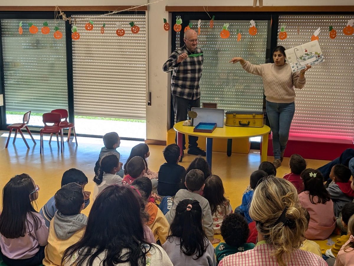 Estafeta de Contos na Creche Municipal