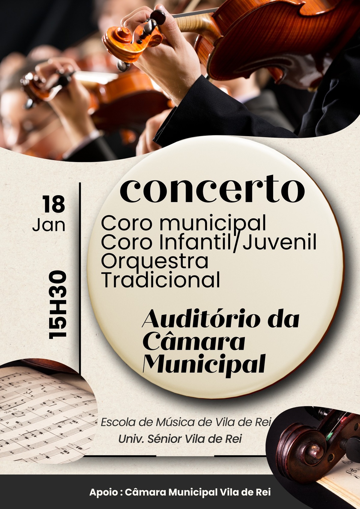 Cartaz da iniciativa