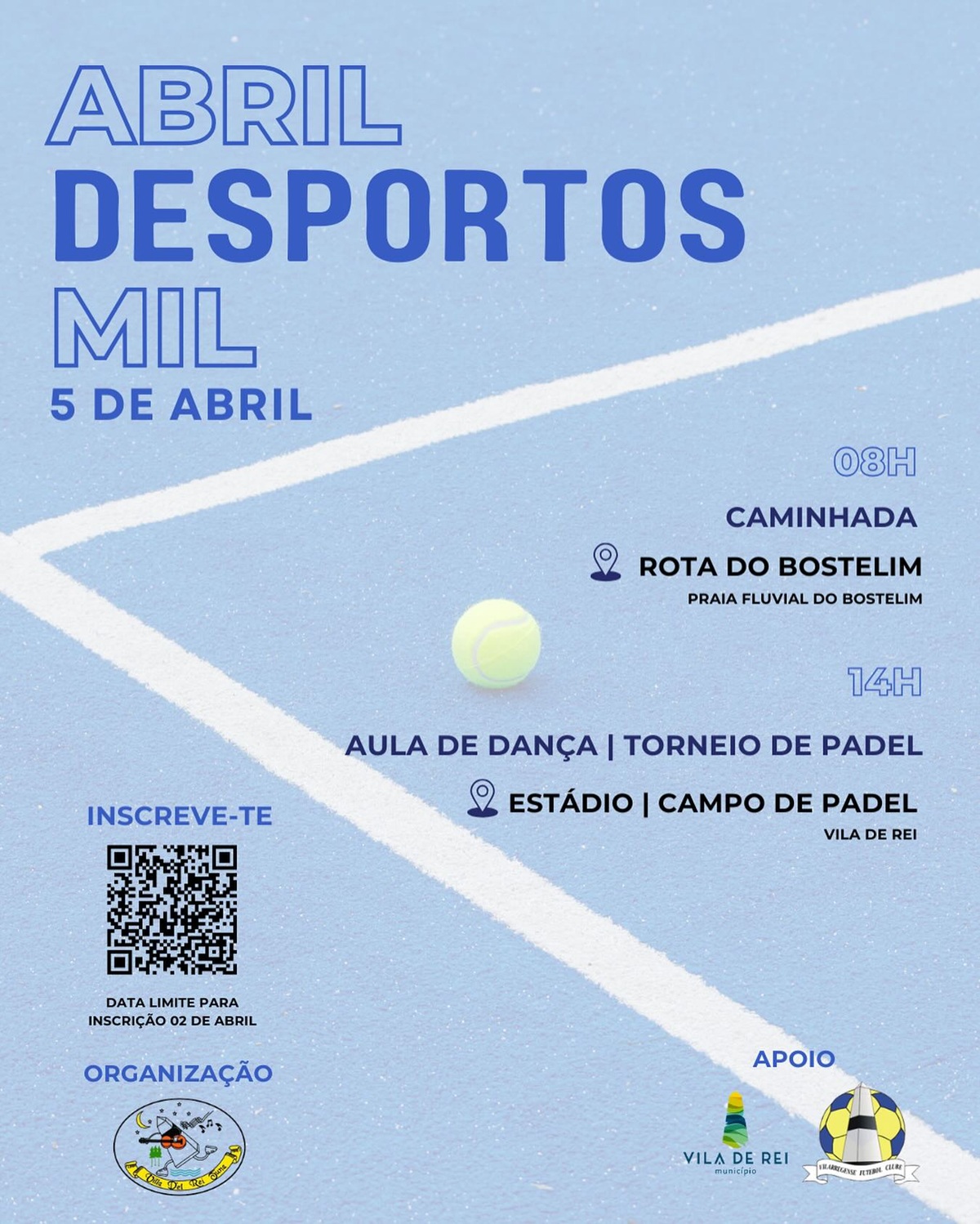 Cartaz da iniciativa