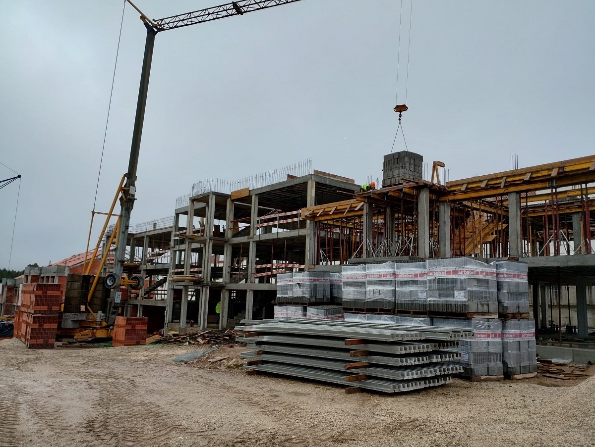 Obras em Vale Galego