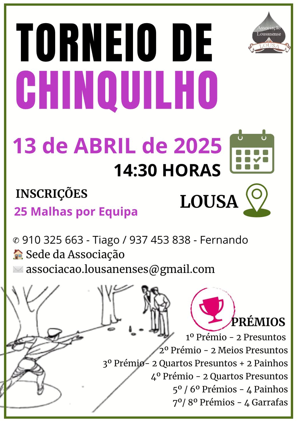 chinquilho lousa