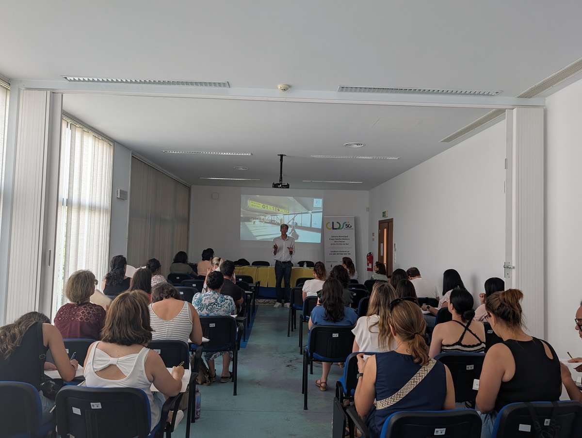 Sessão na Biblioteca Municipal