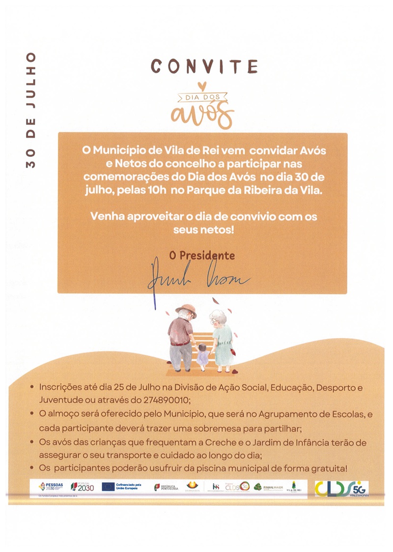 Convite - Dia dos Avós