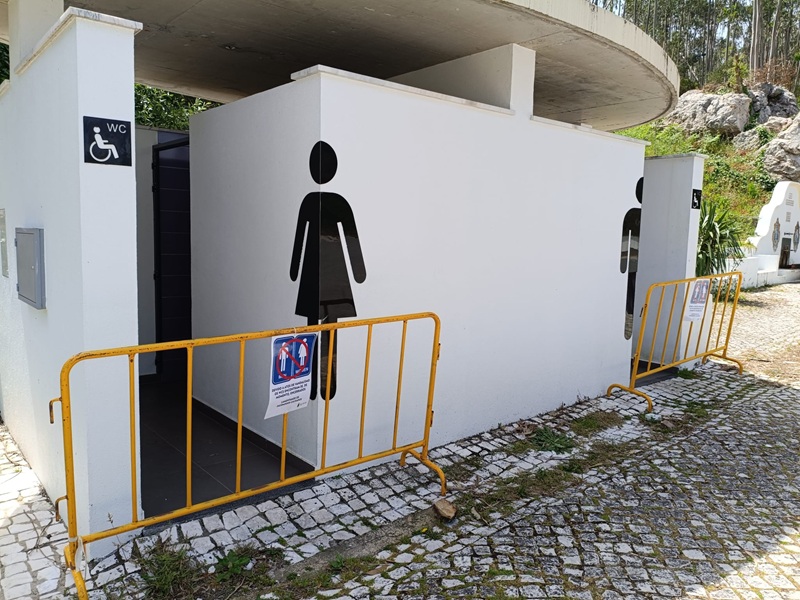 WCs da Bica da Milriça encerrados