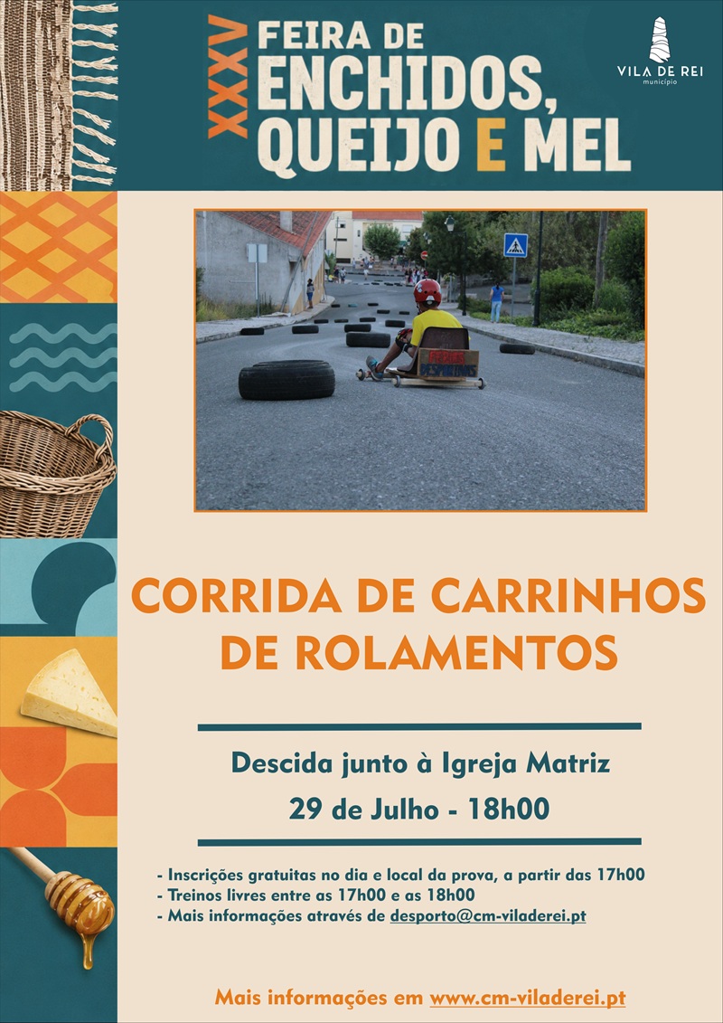 Corrida de Carrinhos de Rolamentos de regresso na XXXV FEQM