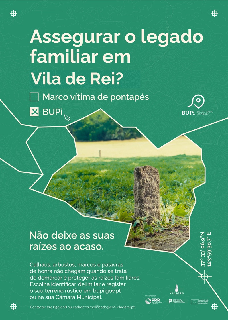 Vila de Rei lidera ranking nacional do BUPi no mês de julho