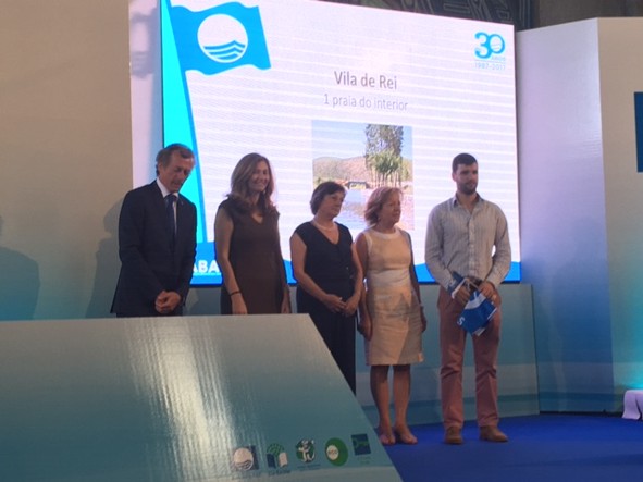 entrega bandeira azul