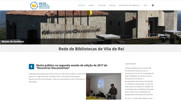 site rede bibliotecas