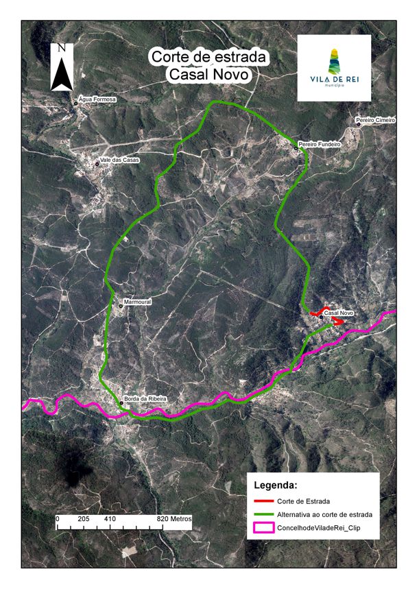 corte estrada casalnovo