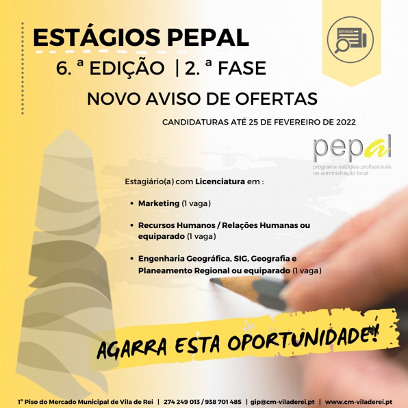 estagios pepal