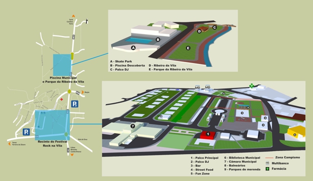 rock mapa