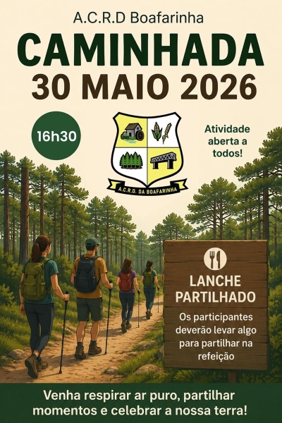 Passeio Pedestre - ACRD Boafarinha